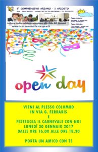 OPEN DAY PLESSO COLOMBO