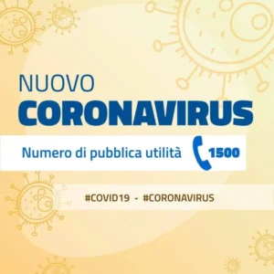 Nuovo Coronavirus, numero di pubblica utilità 1500